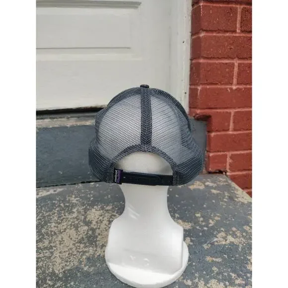 Patagonia Stand Up Blue/White Wave Surf Trucker Hat Snapback - Picture 3 of 7